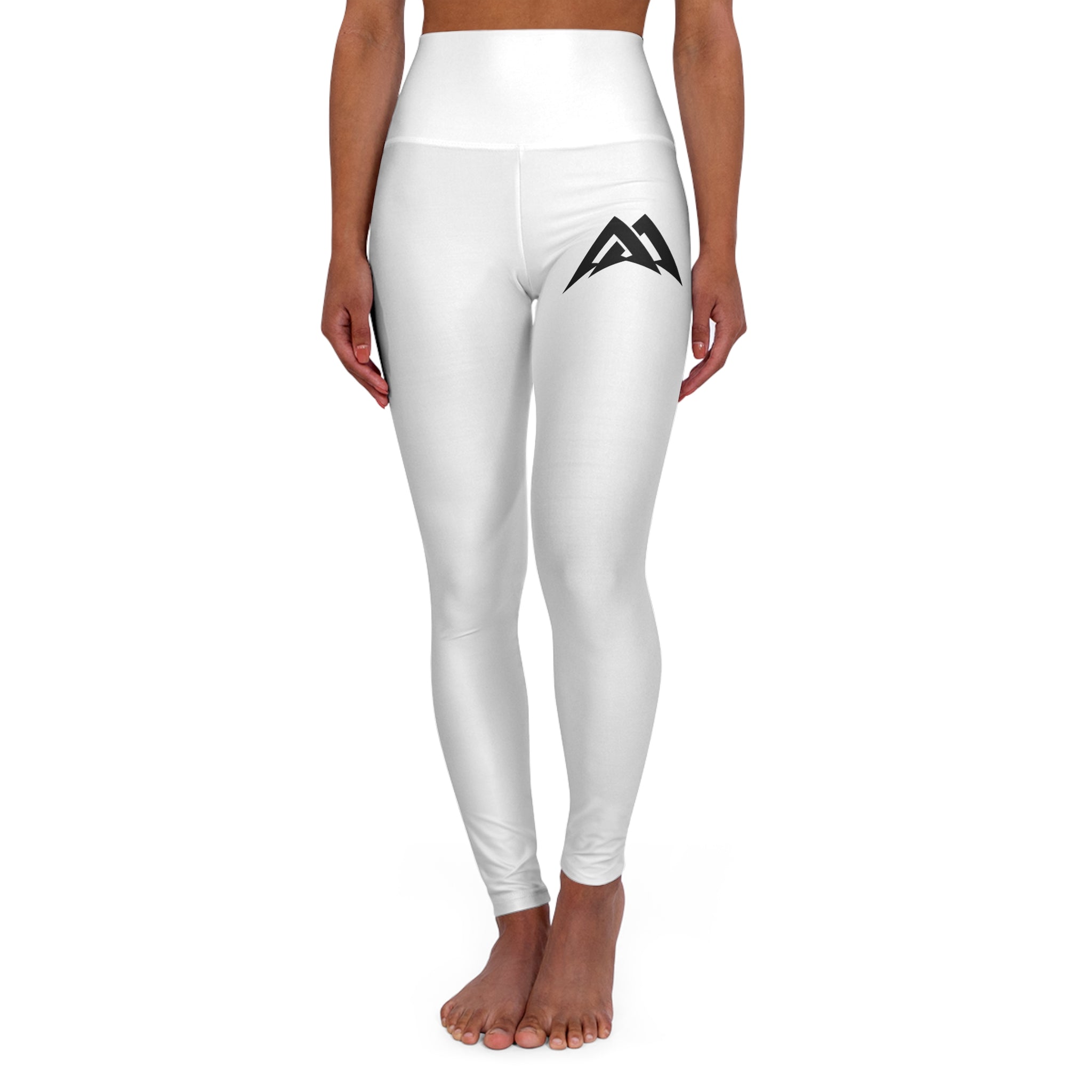 High Waisted Yoga Leggings (AOP)